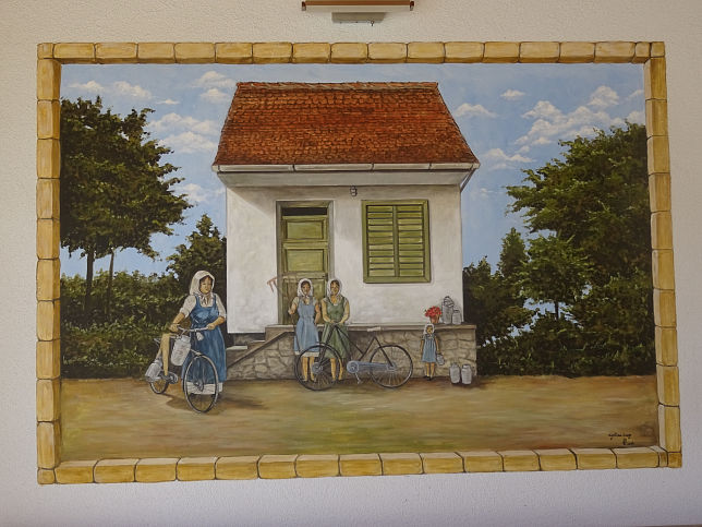 St. Kathrein, Infostand