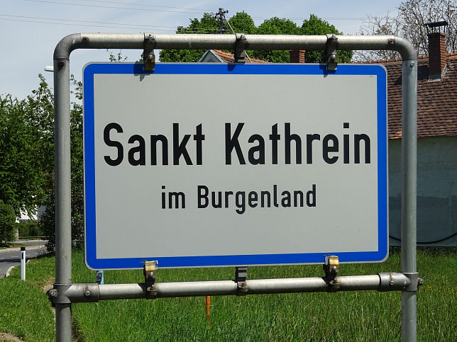 St. Kathrein, Ortstafel