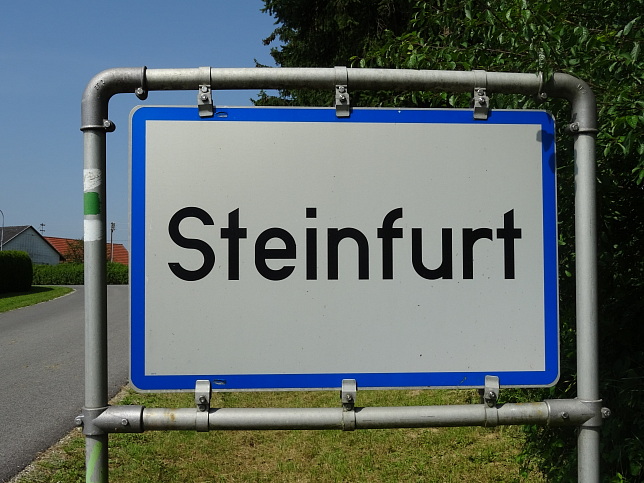 Steinfurt, Ortstafel