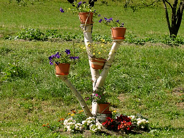 Stuben, Blumenschmuck