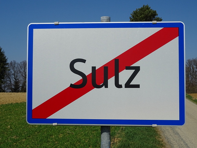 Sulz, Ortstafel