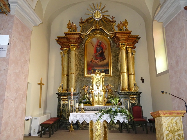 Tobaj, Pfarrkirche hl. Florian, Altar
