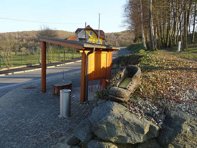 Tschanigraben, Dorfplatz