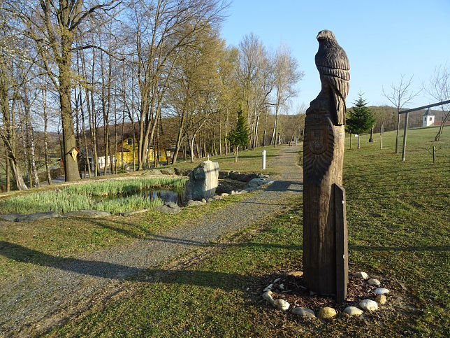 Tschanigraben, Dorfplatz