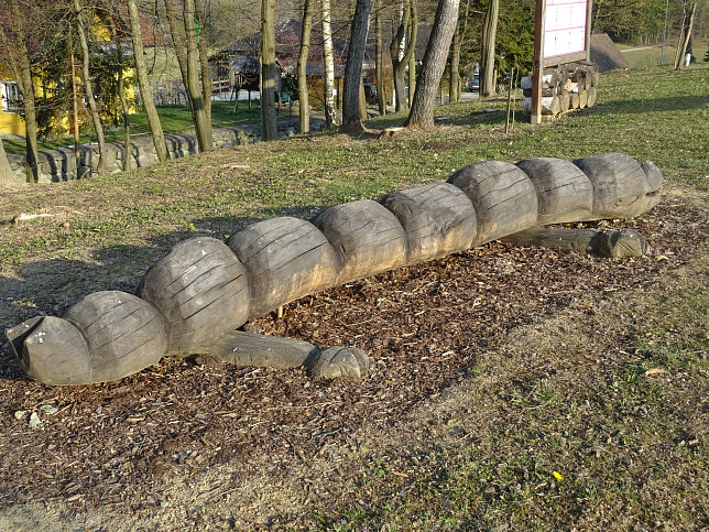 Tschanigraben, Dorfplatz