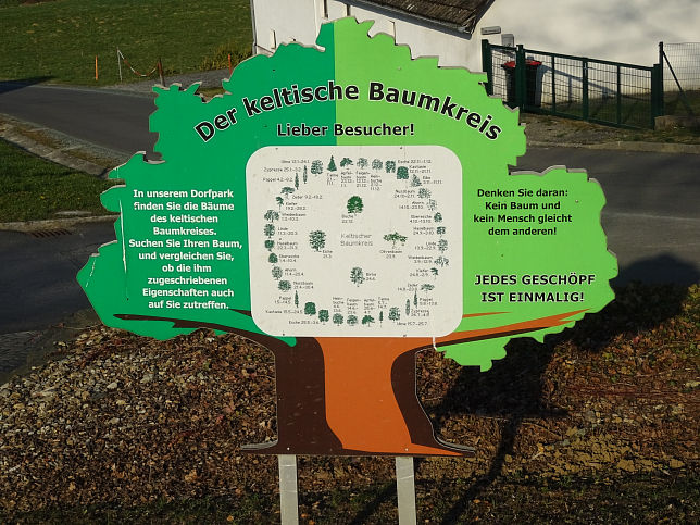Tschanigraben, Keltischer Baumkreis