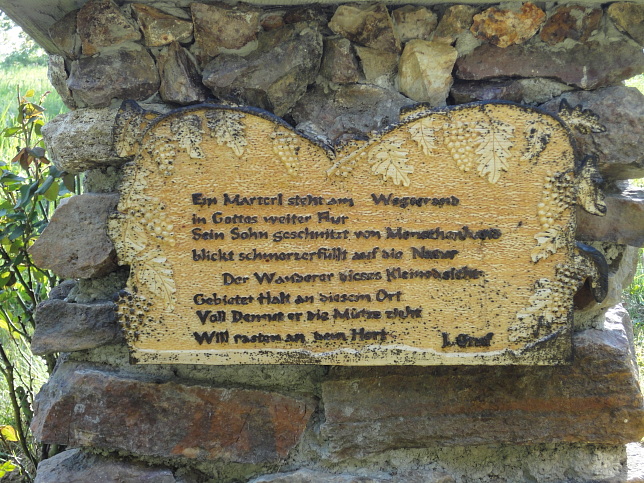 Tschaterberg, Bildstock