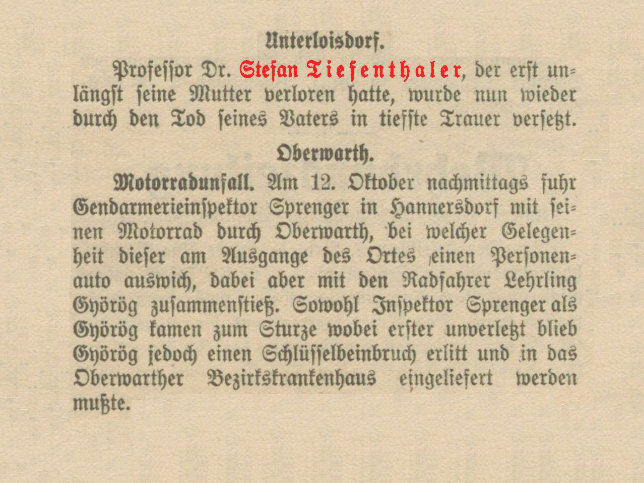 Dr. Stefan Tiefenthaler