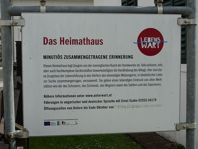 Unterwart, Heimathaus