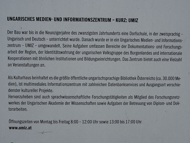 Unterwart, Ehemalige Volksschule