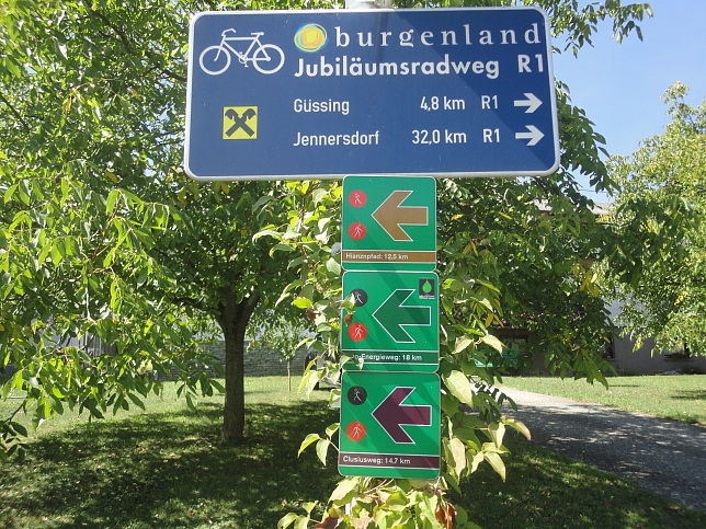 Urbersdorf, Wegweiser