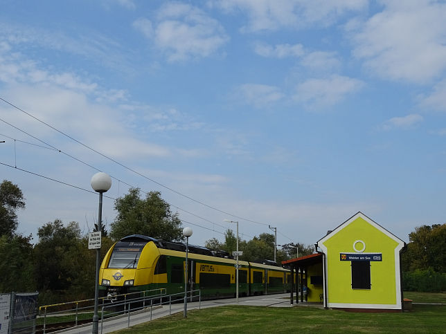 Weiden am See, Bahnhof