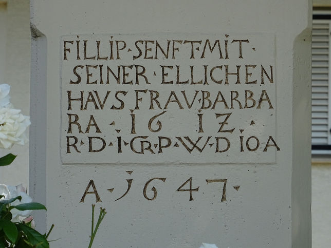 Weiden am See, Bildstock Ecce homo