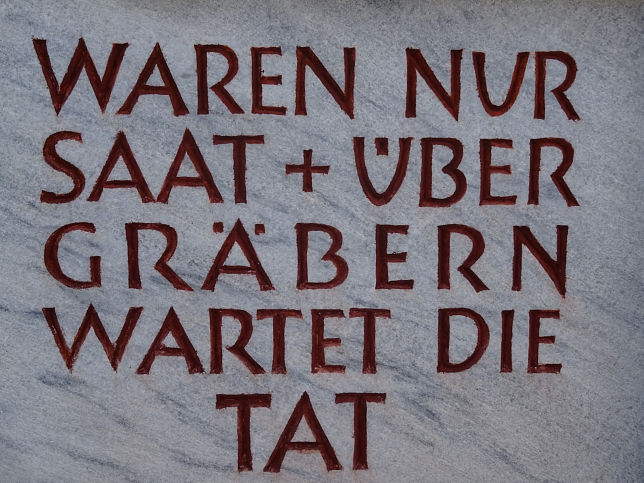 Wrterberg, Kriegerdenkmal