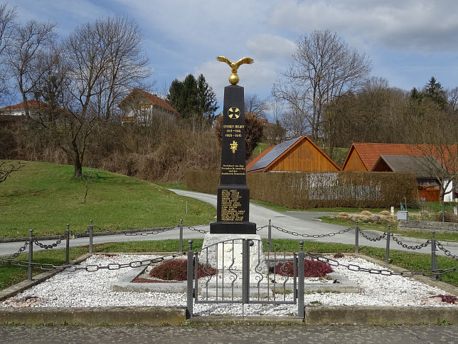 Zahling, Kriegerdenkmal 2018