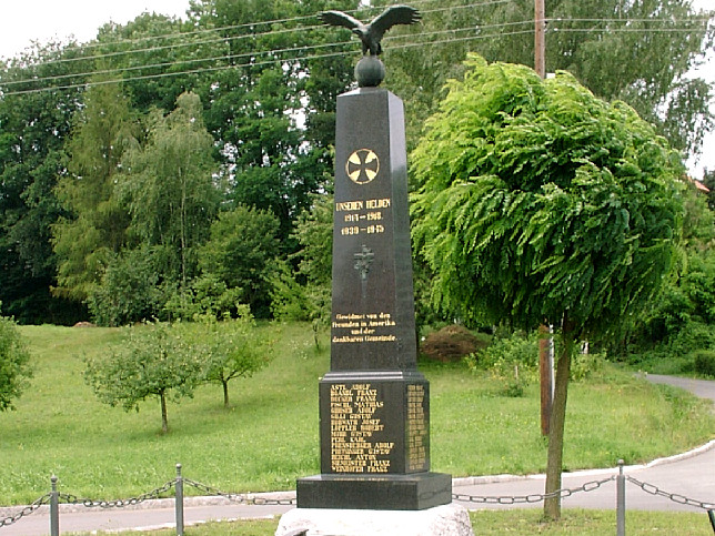 Zahling, Kriegerdenkmal