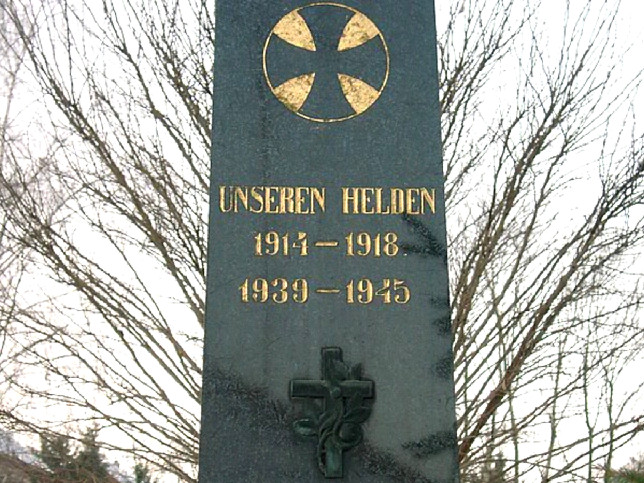 Zahling, Kriegerdenkmal