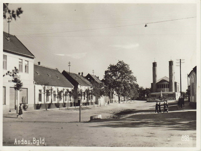 Andau, Straßenansicht