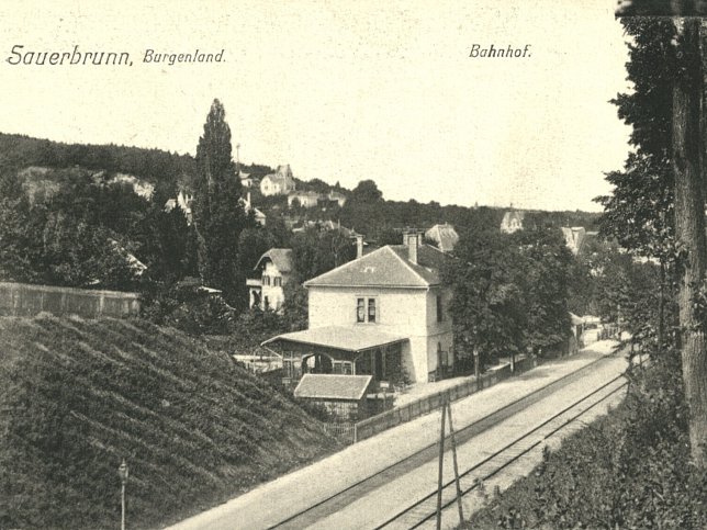 Bad Sauerbrunn, Bahnhof
