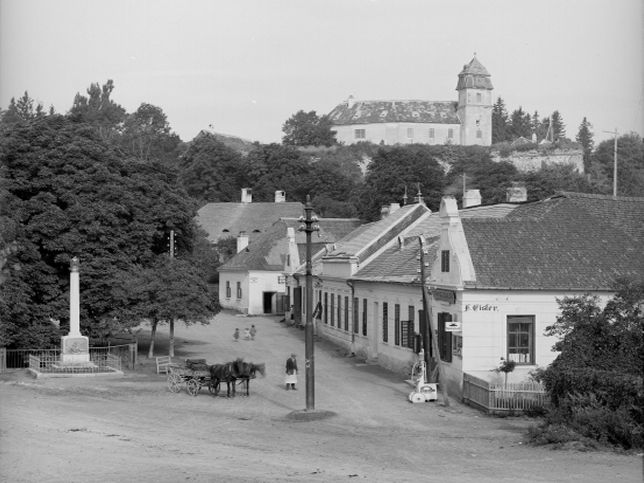 Bernstein, Pferdefuhrwerk