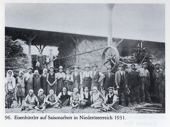 Eisenhttl, Saisonarbeit