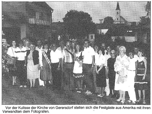 Gerersdorf, Festansprache Adolf Berzkovits