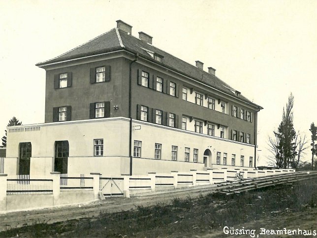 Güssing, Beamtenhaus 1928