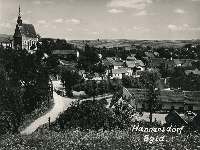Hannersdorf, Ortsansicht