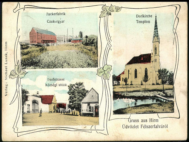 Hirm, Mehrbildkarte