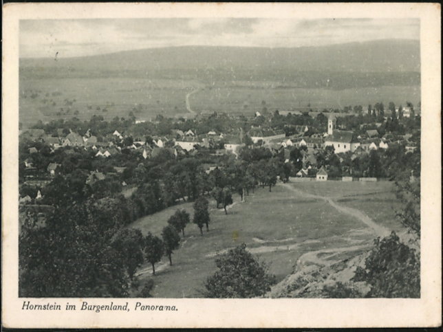 Hornstein, Panorama