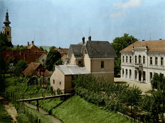 Jennersdorf, Haus Andrecs mit Fotostudio