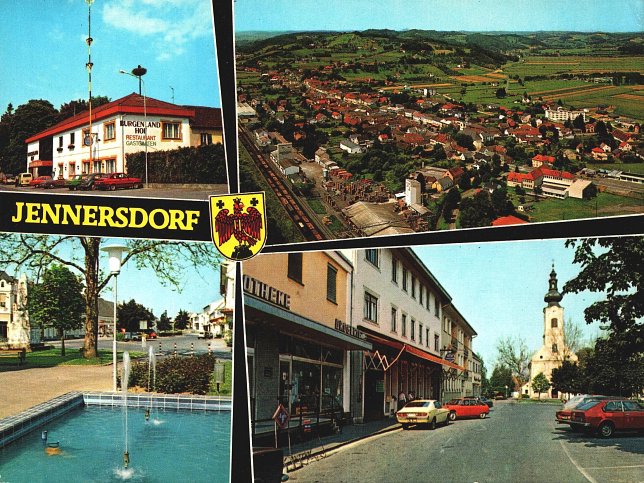 Jennersdorf, Mehrbildkarte