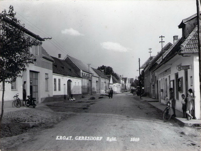 Kroatisch Geresdorf, Bushaltestelle