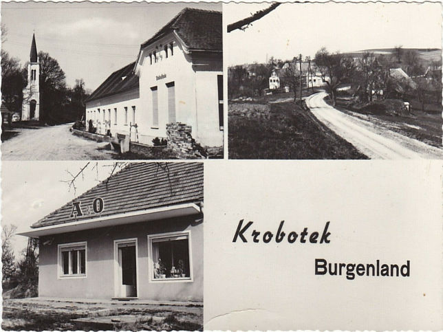 Krobotek, Mehrbildkarte