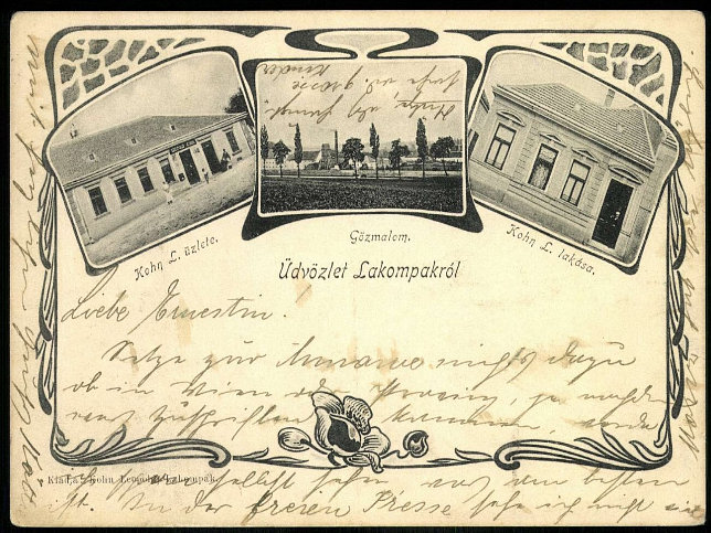 Lackenbach, 1906