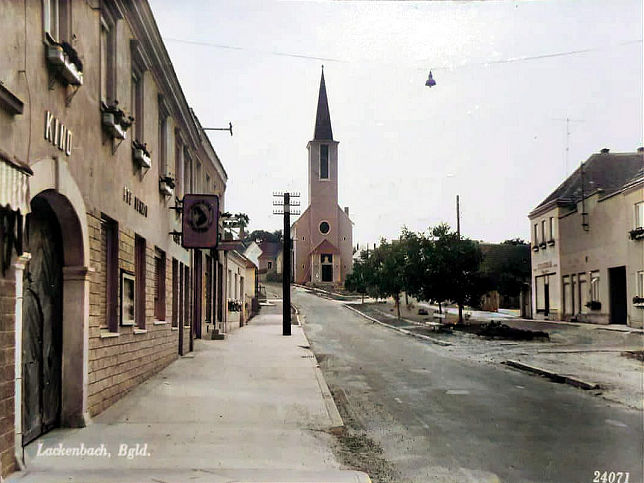 Lackenbach, Kino und Kirche