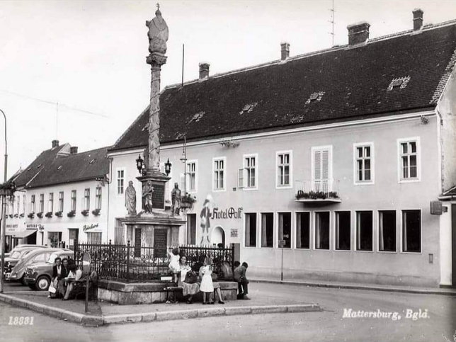 Mattersburg, Pests�ule und Hotel Post