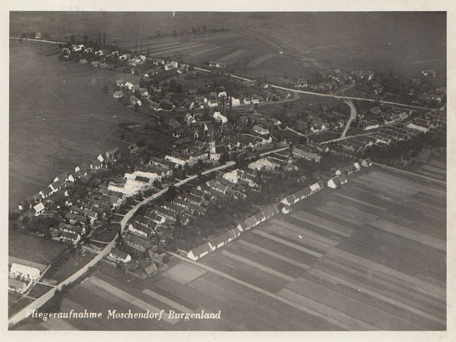 Moschendorf, Fliegeraufnahme