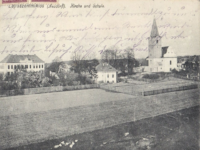 Neudrfl, Kirche und Schule