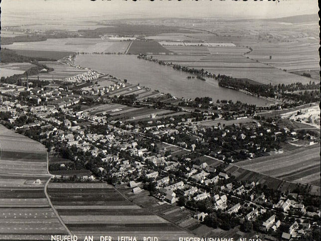 Neufeld an der Leitha, Fliegeraufnahme