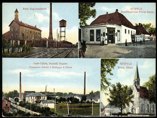 Neufeld an der Leitha, Hanf-Jute-Fabrik