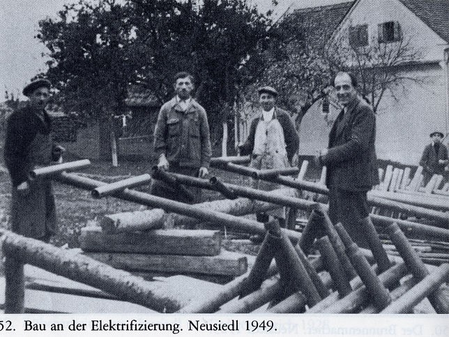 Neusiedl bei G�ssing, Elektrifizierung