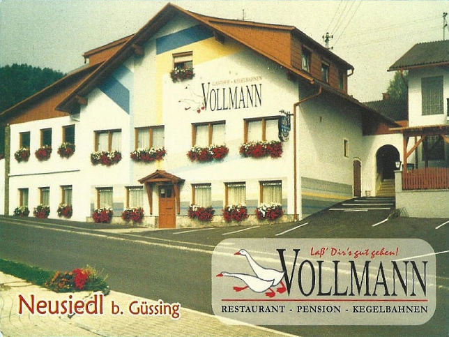 Neusiedl bei G�ssing, Restaurant Vollmann