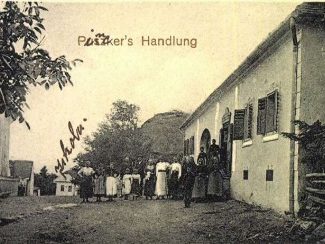 Oberkohlsttten, Pincker's Gemischtwarenhandlung 1904