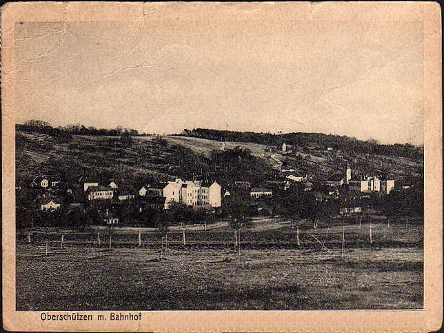 Oberschtzen mit Bahnhof