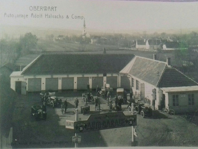Oberwart, Autogarage Adolf Halvachs