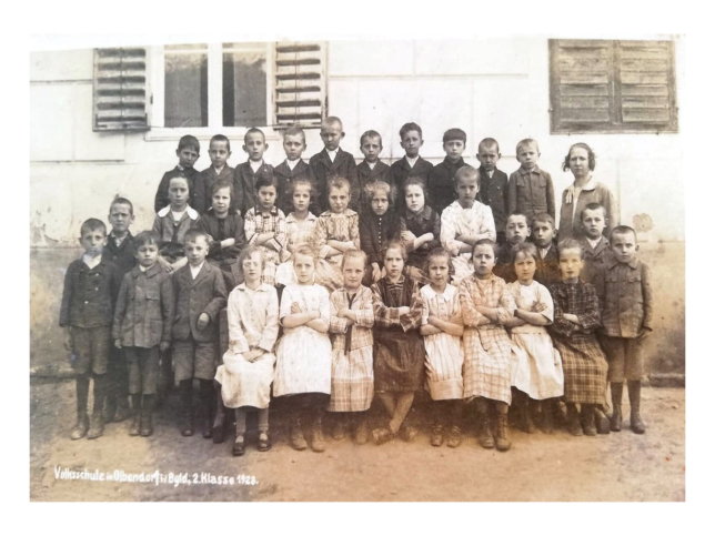 Olbendorf, Schulklasse 1928