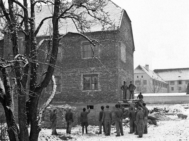 Pinkafeld, Landesberufsschule Rohbau 1955
