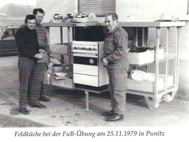 Punitz, Feuerwehr, Feldküche bei der FuB-Übung