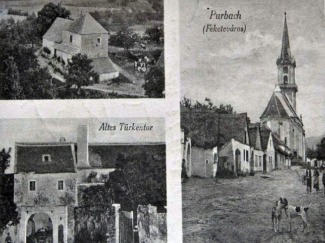 Purbach, Mehrbildkarte